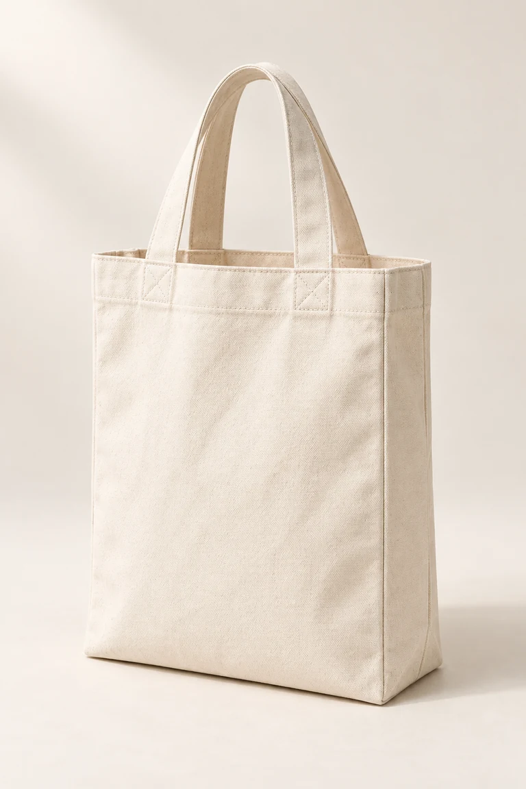 Small cotton tote